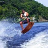 IMAGE: Catchin Some Air On A Home Made Wakeskate