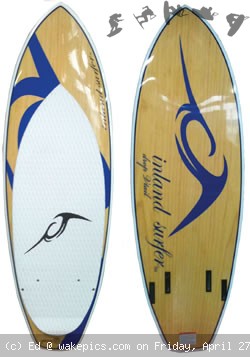 Inland Surfer Wakesurf Boards - Blue Lake