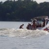 IMAGE: Surfing Behind X-80 At Wakefest