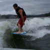 IMAGE: Fred Wakesurfing