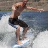 IMAGE: Wakesurfing