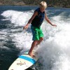 IMAGE: First Time On A Real Surf Board