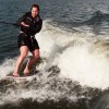 IMAGE: Georgia Taking A Surf Set