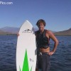 IMAGE: Mik Posing With The New Board