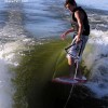 IMAGE: Trevor Learning To Wakesurf
