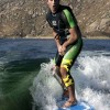 IMAGE: Geoff Going For A Gun Grab